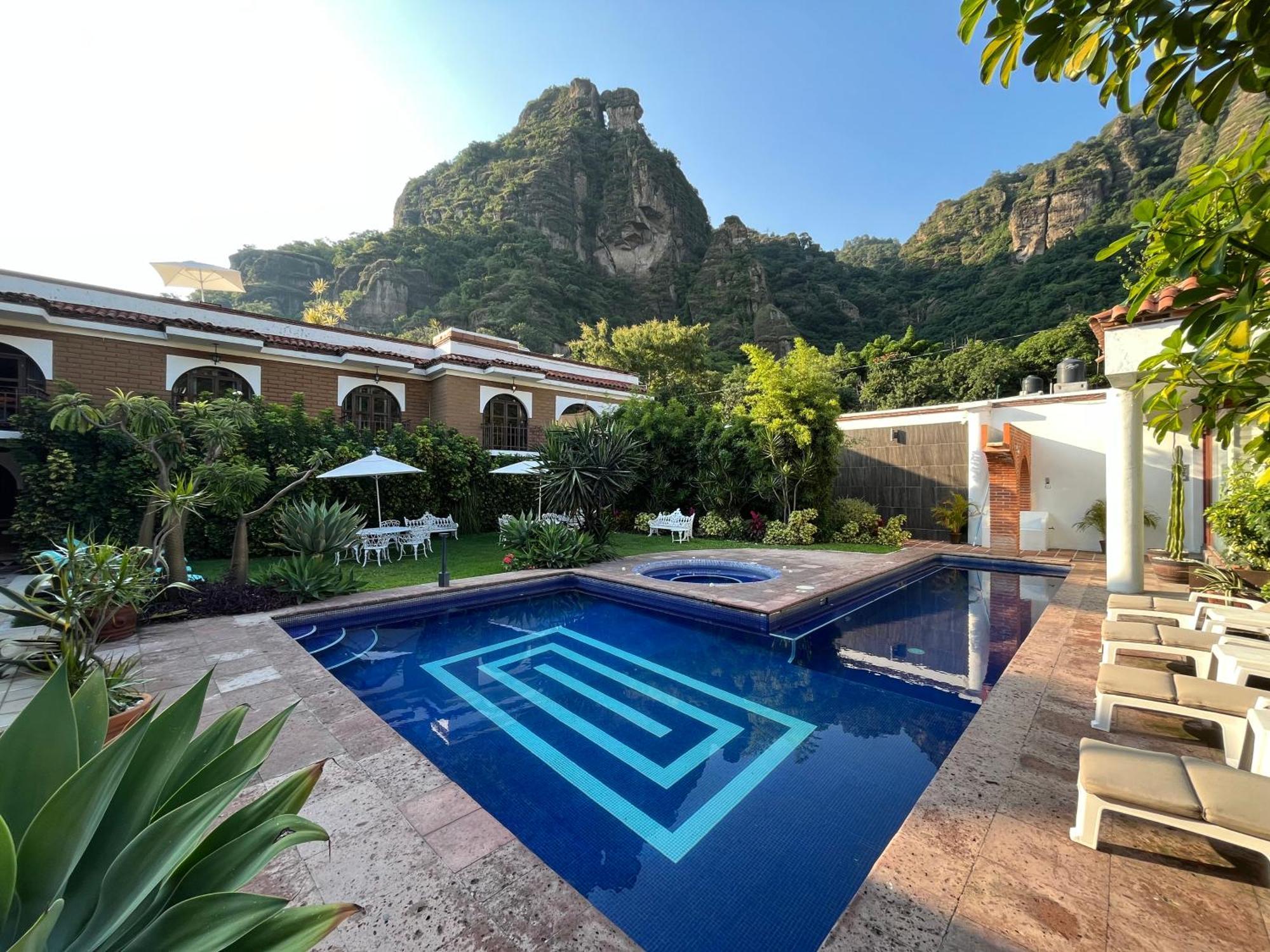 Hotel Hacienda Ventana Del Cielo Tepoztlán Dış mekan fotoğraf