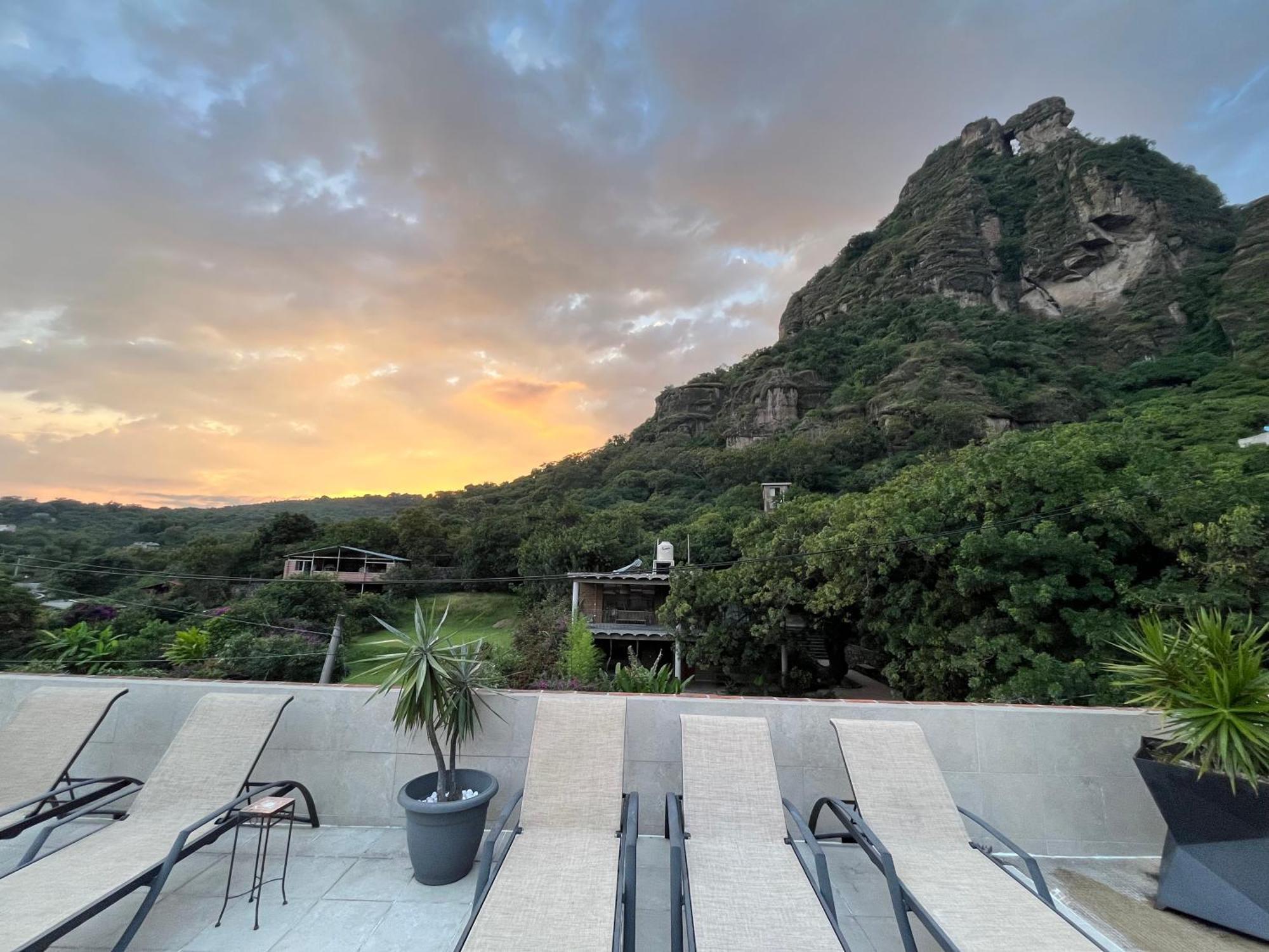 Hotel Hacienda Ventana Del Cielo Tepoztlán Dış mekan fotoğraf
