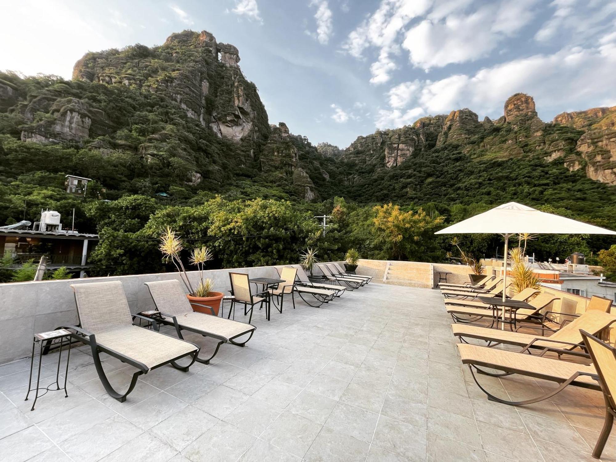 Hotel Hacienda Ventana Del Cielo Tepoztlán Dış mekan fotoğraf