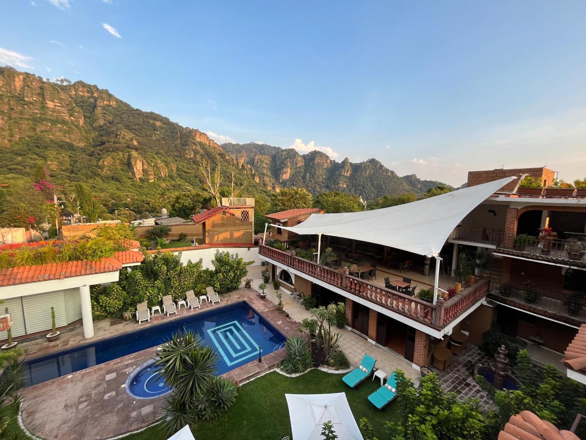 Hotel Hacienda Ventana Del Cielo Tepoztlán Dış mekan fotoğraf