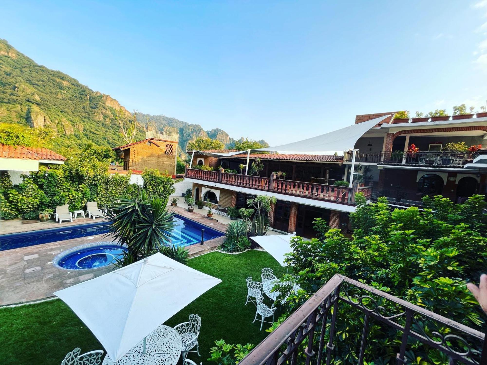Hotel Hacienda Ventana Del Cielo Tepoztlán Dış mekan fotoğraf